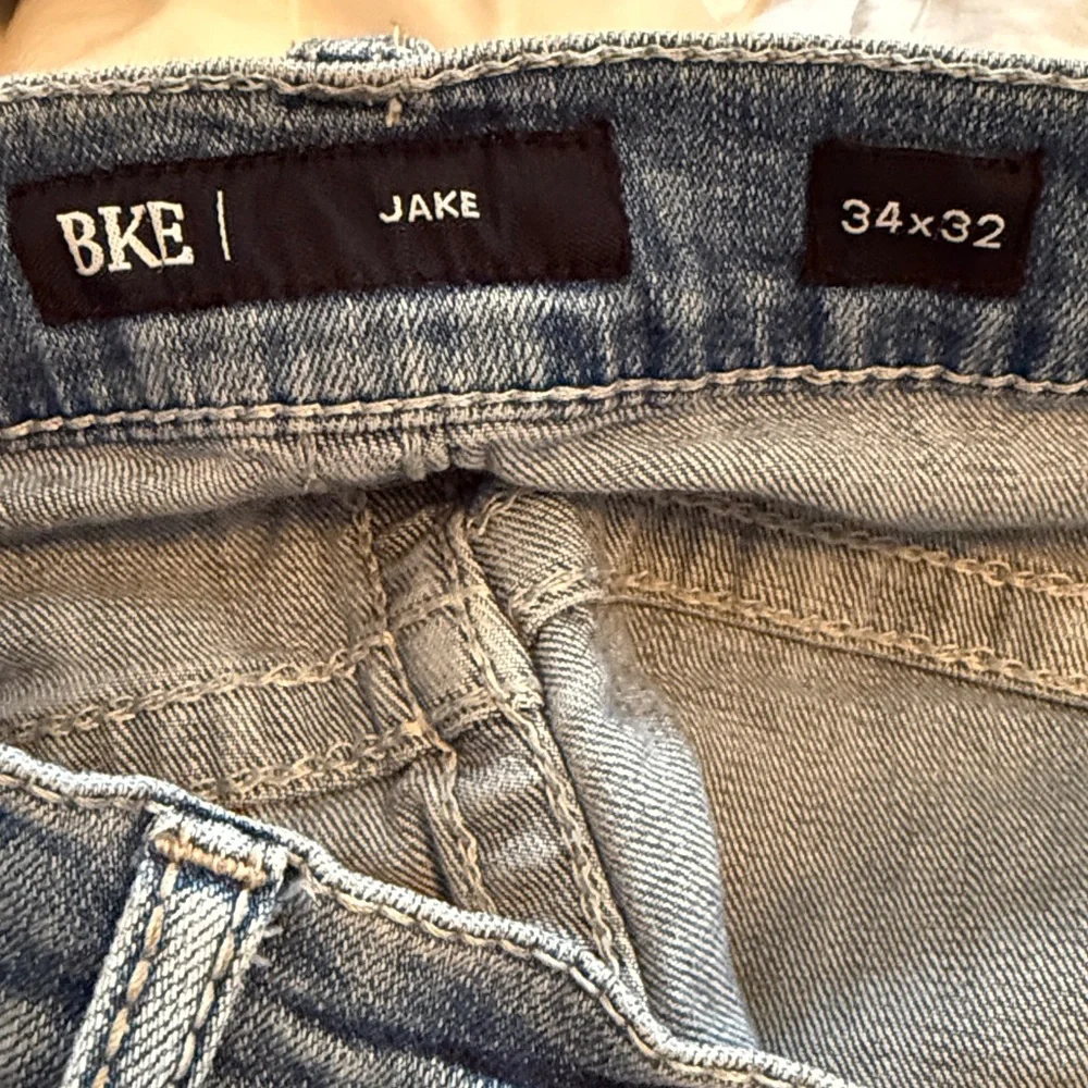 BKE Jake Medium Wash Denim Jeans size 34x32 - Picture 6 of 6